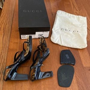 Broken Nero Gucci Heels